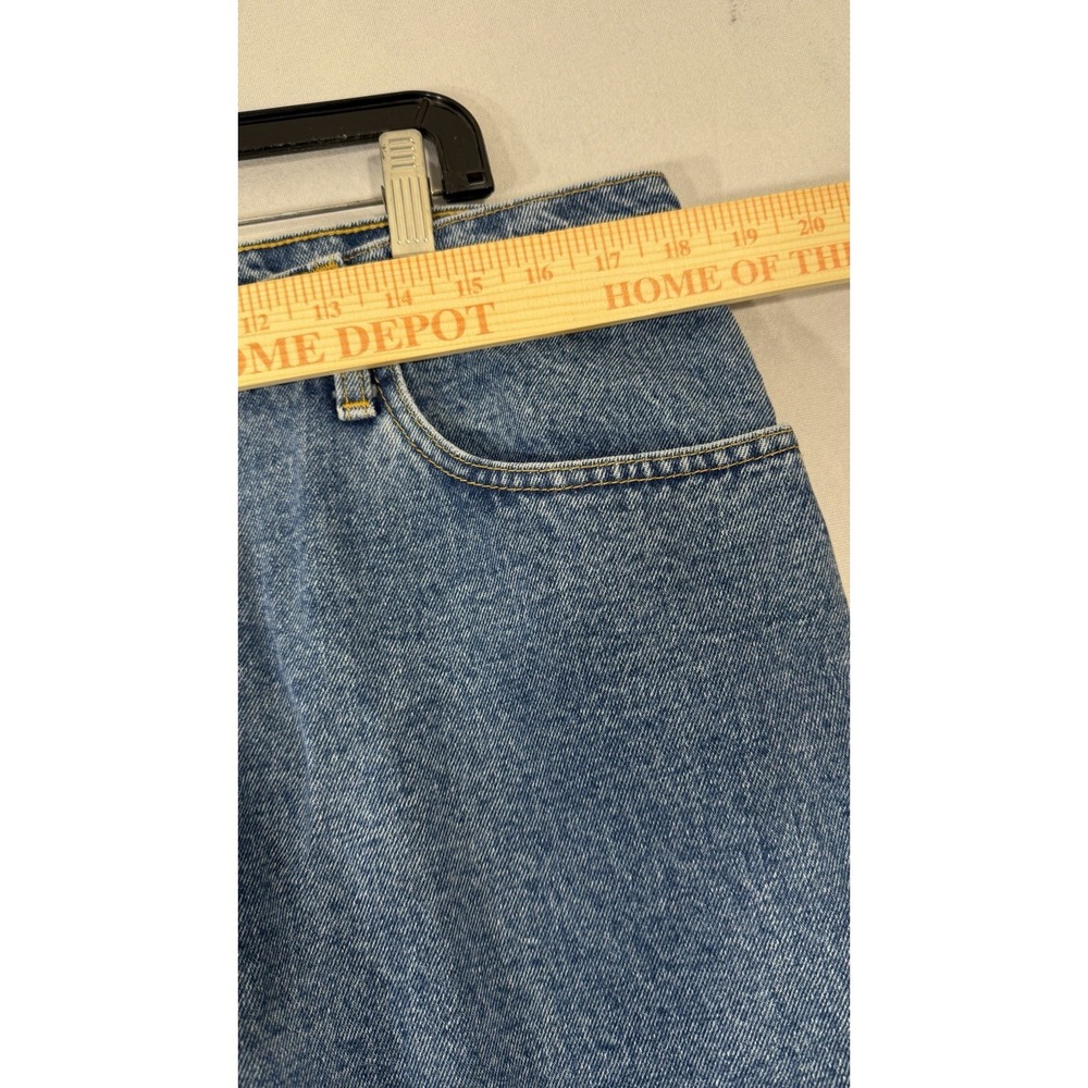 ralph lauren RL Medium Wash Blue Jeans True Size 36x30 Baggy Fit Denim Pants - Picture 7 of 13